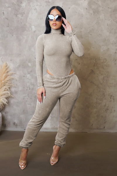 Staying In Pant Set - Off White