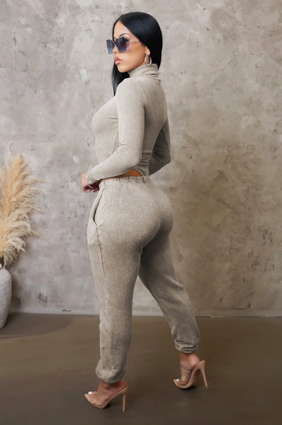 Staying In Pant Set - Off White