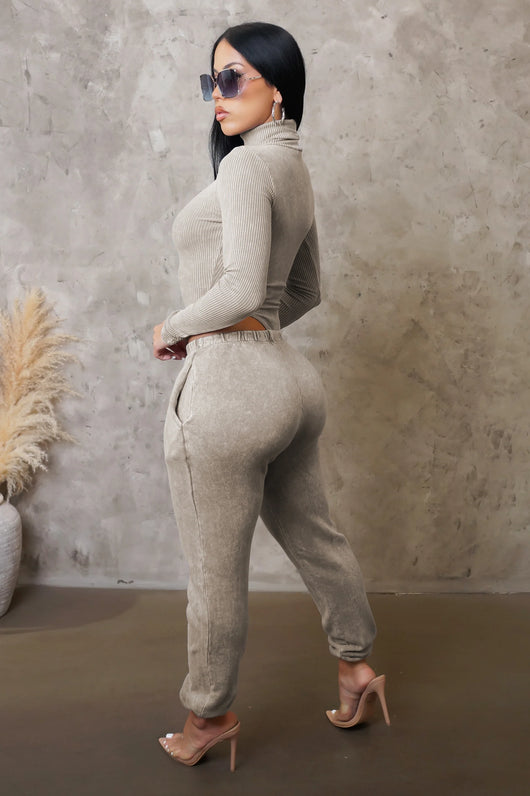 Staying In Pant Set - Off White