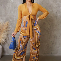 Dream Of Me Pant Set - Yellow