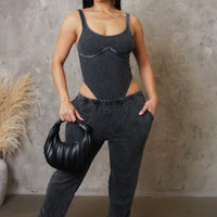 Finest Hour Pant Set - Black