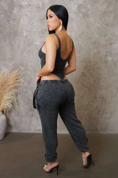 Finest Hour Pant Set - Black