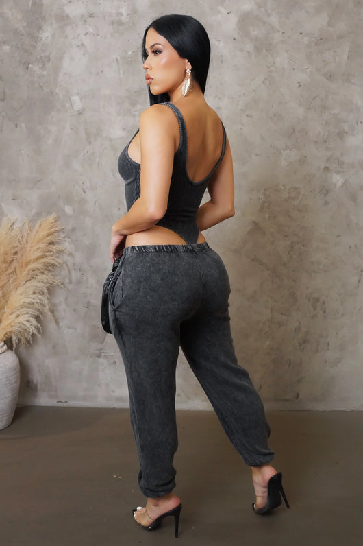 Finest Hour Pant Set - Black
