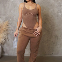Finest Hour Pant Set - Tan