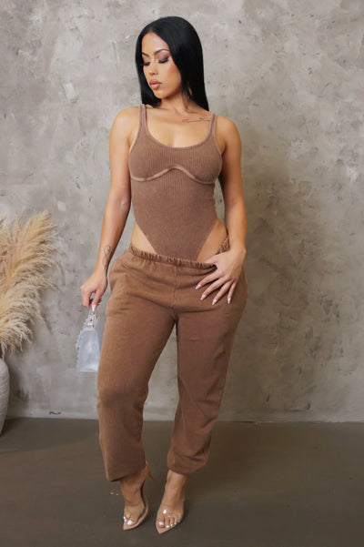 Finest Hour Pant Set - Tan