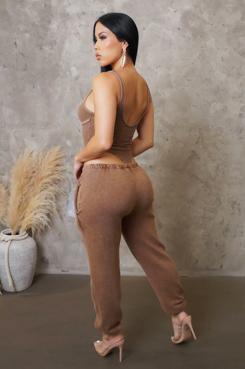 Finest Hour Pant Set - Tan