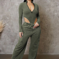 No Limits Pant Set - Green