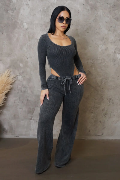 Exclusive Pant Set - Grey