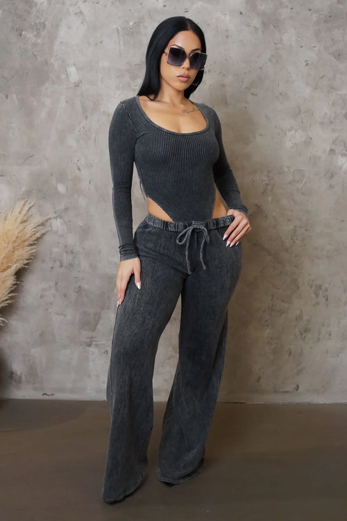 Exclusive Pant Set - Grey