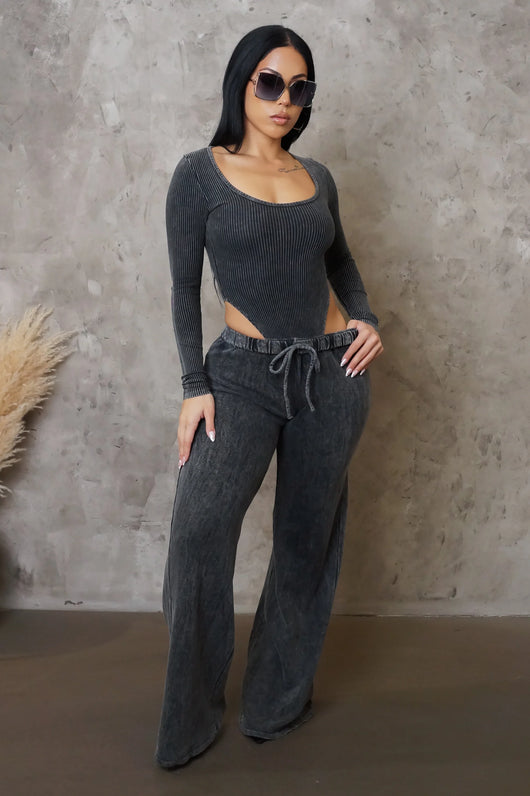 Exclusive Pant Set - Grey