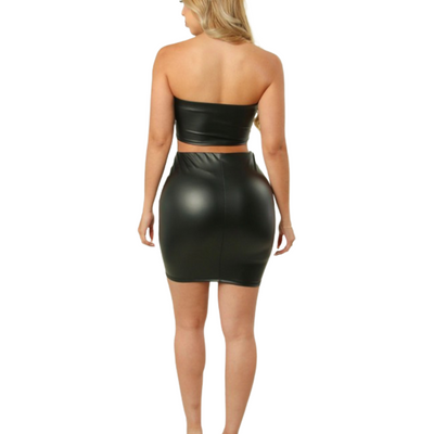 Missy Faux Leather Set