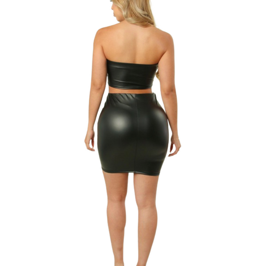 Missy Faux Leather Set