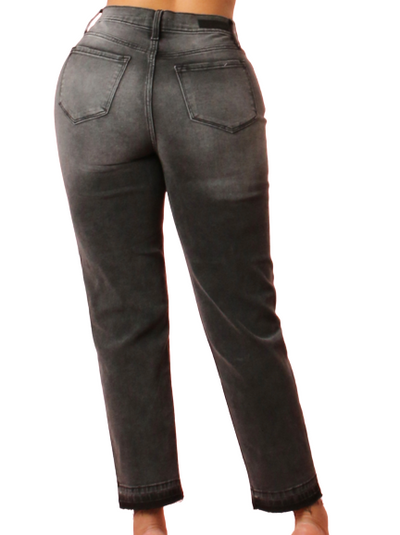 Non Disclosure Straight Leg Jeans