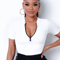 Harmony Bodysuit - White