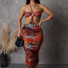 My Tribe Midi Dress - Orange