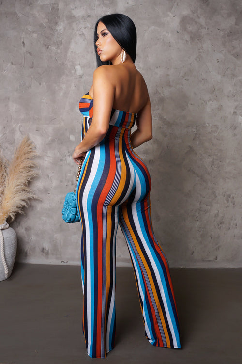 All To Me Jumpsuit - Multi