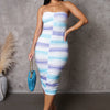 Martine Midi Dress - White