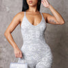 Cozy Knit Romper - Grey
