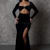 Come Around Midi Dress - Black