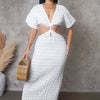 In The Moment Maxi Dress- White