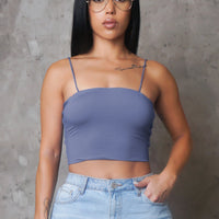 Jocelyn Crop Top - Lavender