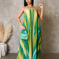 Focus On Me Maxi Dress- Green