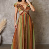 On My Own Maxi Dress - Brown