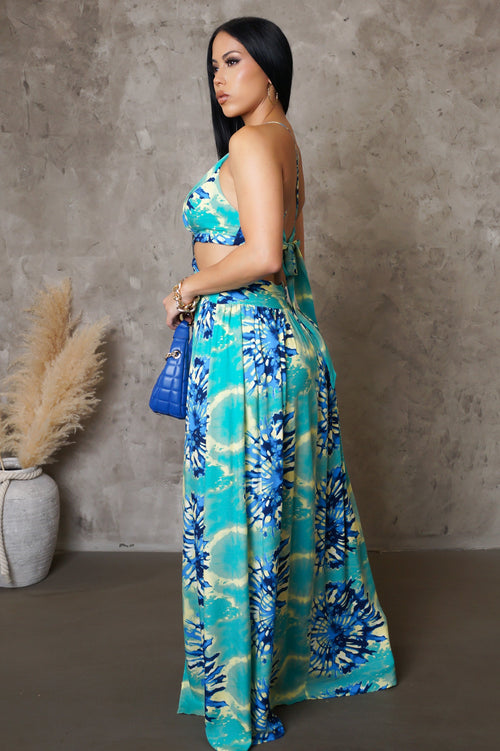 A Must Maxi Dress - Blue