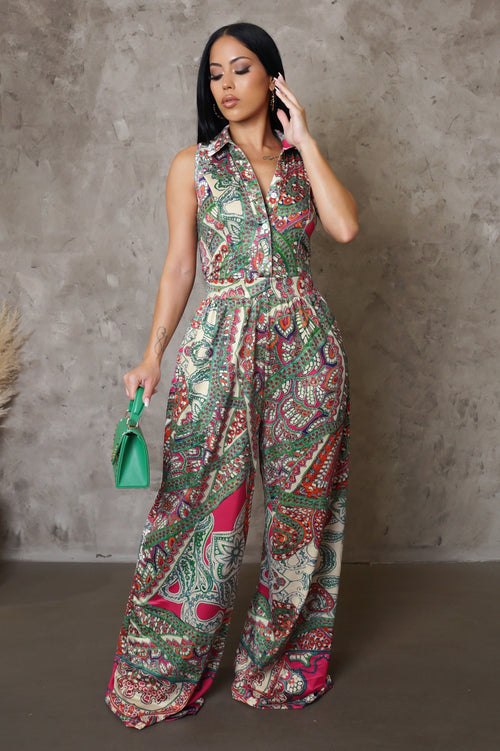 My Patterns Jumpsuit - Green