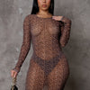 Dolce Mini Dress - Brown