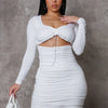 Genesis Mini Dress - White