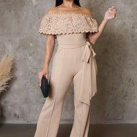 Little Bit Of Love Jumpsuit - Khaki
