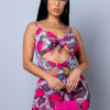 Brizo Mini Dress - Fuchsia