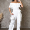 Little Bit Of Love Jumpsuit - White