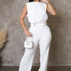 Out Of Line Jumpsuit - White