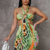 Nagini Mini Dress - Green