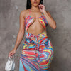 Listen To Me Midi Dress - Red