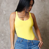 Keep Life Simple Bodysuit - Yellow