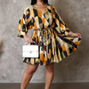 Piece Of Me Mini Dress - Gold