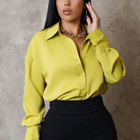 My Taste Blouse - Yellow