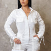 Blissfully Swayed Romper - White