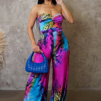 Looks For Days Jumpsuit - Purple