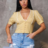 Penny Top - Yellow
