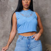 Maura Top - Blue