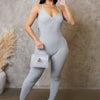 On Edge Jumpsuit - Grey