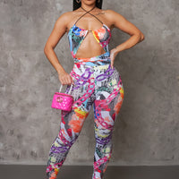 Jeneva Jumpsuit - Multi