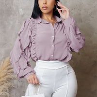Cute Little Thing Blouse  - Pink