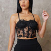 Out Of Love Crop Top - Black