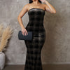 Call Me Up Maxi Dress - Black
