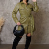 Next To You Mini Dress - Green